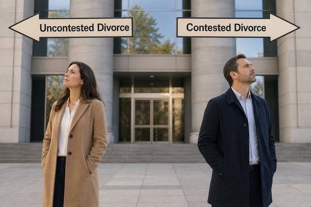 Uncontested v Contested Divorce