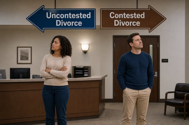 Contested Divorce Decision